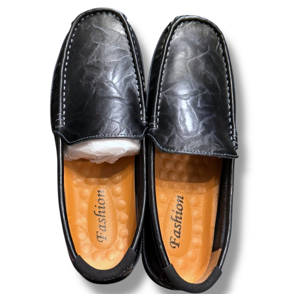 Mens Fashion Loafers Driving Moccasins Slip On Comfort Casual Shoes Sz 7.5 NEW - Picture 8 of 16